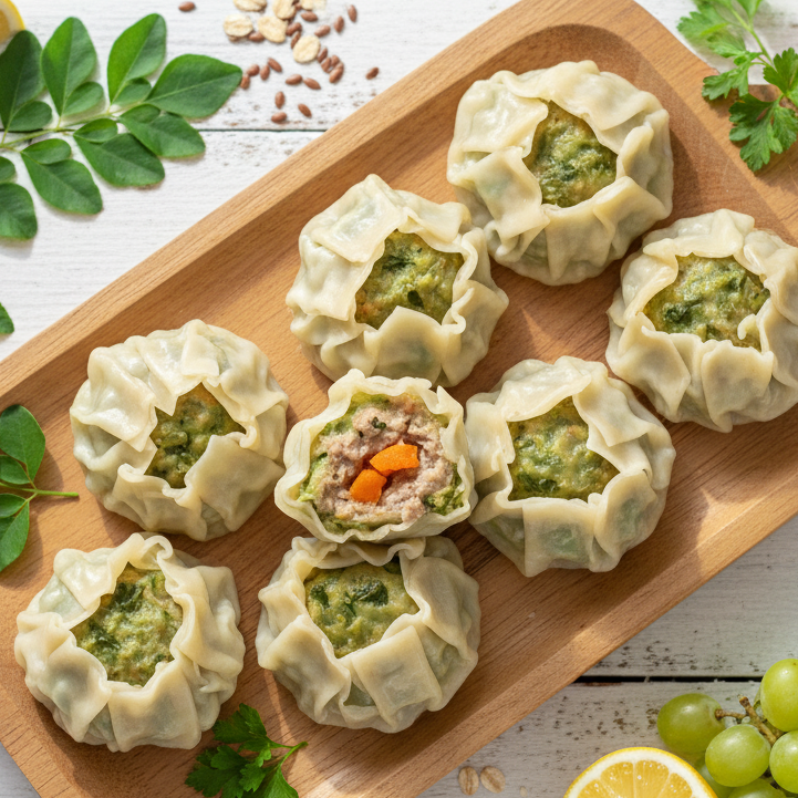 Pork & Chicken Malunggay Siomai